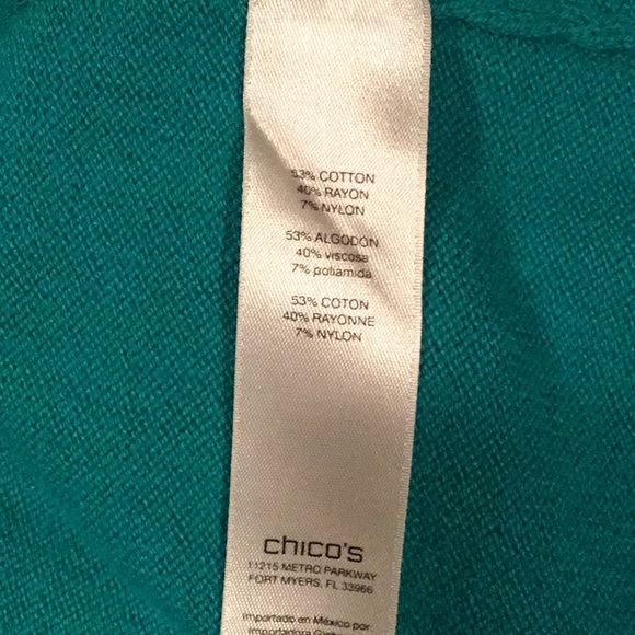 Chico’s Sweater - cowl neck - Picture 5 of 6